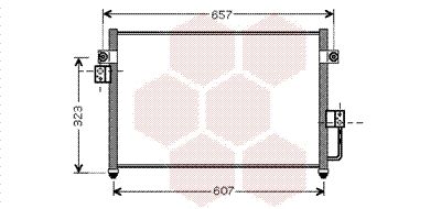 VAN WEZEL Kondensaator,kliimaseade 82005134